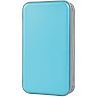 Estuche de CD- Alachi EU 96 Capacidad de plástico Duro Cremallera de Viaje Estuche de Billetera de Almacenamiento de CD…